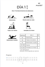 Load image into Gallery viewer, Reto Físico de 30 Días Activa Tu Cuerpo - Rutinas de Bajo Impacto - (Versión Digital)