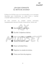 Load image into Gallery viewer, Reto de 30 días de transformación física y mental en español