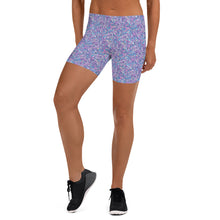 Load image into Gallery viewer, Purple Swirl Shorts