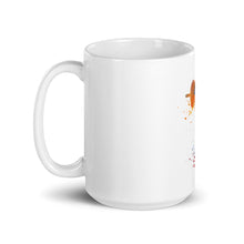 Load image into Gallery viewer, Overhead Barbell Woman White glossy mug