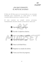 Load image into Gallery viewer, Reto de 30 Días Para Ser Irreconocible: Planificador Con Notas Inspiradoras Para Desbloquear Tu Potencial (Versión Digital)

