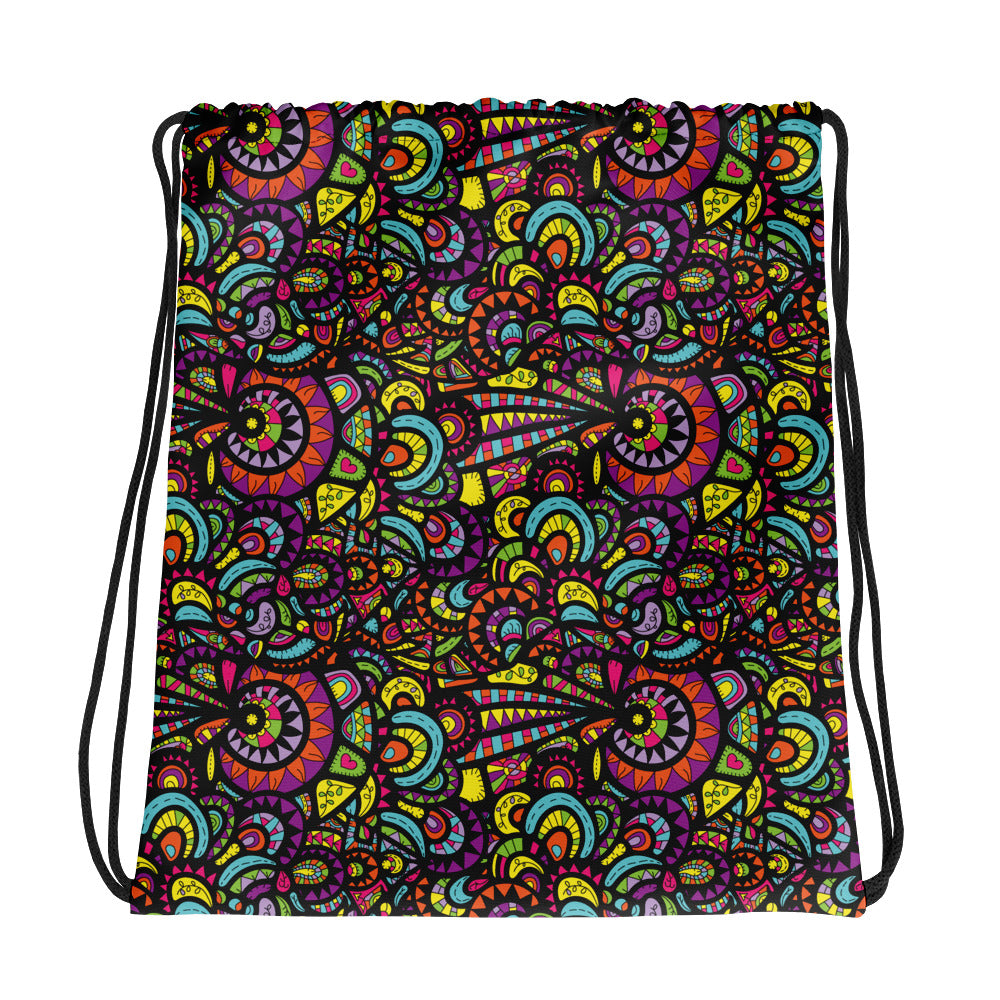 Colorful Drawstring bag