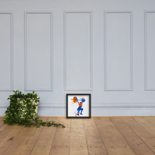 Load image into Gallery viewer, Women Overhead Barbell Art Framed poster
